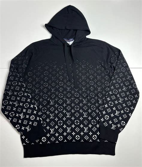 louis vuitton hoodie black|Louis Vuitton hoodie monogram.